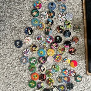 Colorful Collectible Pogs Set